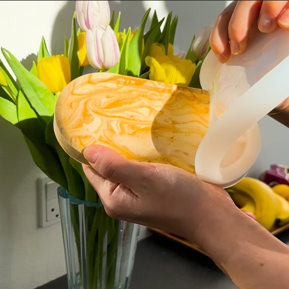 DIY ovale bakker støbekit